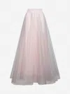 Zimmermann Gathered Tulle Maxi Skirt