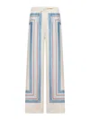 Zimmermann Rebellion Patterned Wide-leg Silk Trousers In Multi