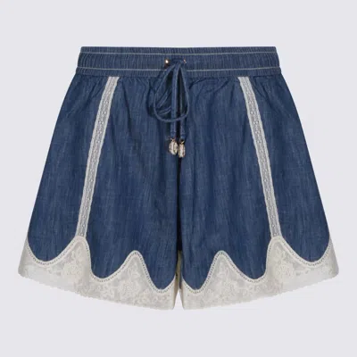 Zimmermann Pantaloncini Railway Blue
