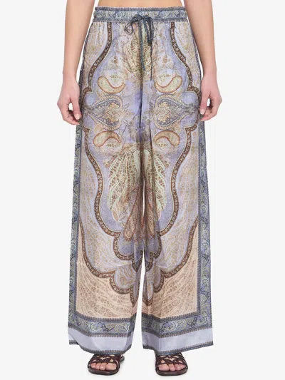 Zimmermann Wanderlust Pants In Multi