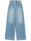 Zimmermann Crush Straight Wide Jeans