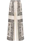 Zimmermann Utility Track Pants Tea Paisley