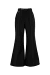 Zimmermann Hypnotic Flare Trousers With Removable Belt In Black