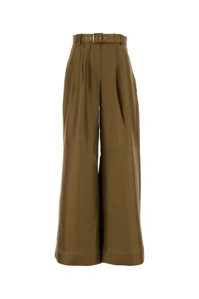 Zimmermann Pants In Green