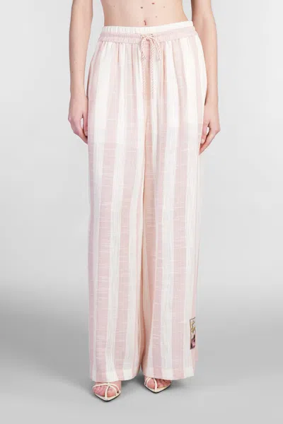 ZIMMERMANN PANTS IN BEIGE VISCOSE