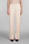 Zimmermann Pants In Beige Wool In Beige