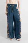 Zimmermann Ascension Relaxed Pant In Blue