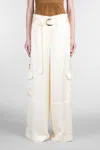 Zimmermann Pants In Yellow Viscose In Yellow
