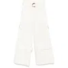 Zimmermann Illuminate Wide-leg Cotton Cargo Trousers In Multicolor