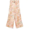 Zimmermann Illuminate Cargo Pants In Multicolor