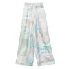 Zimmermann The Illuminate Wide-leg Trousers In Multicolor