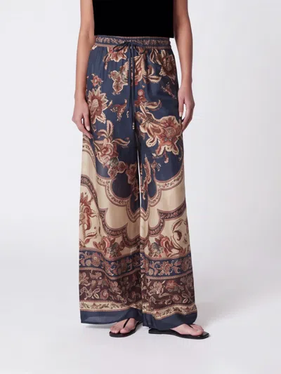 Zimmermann Pants Woman Color Blue