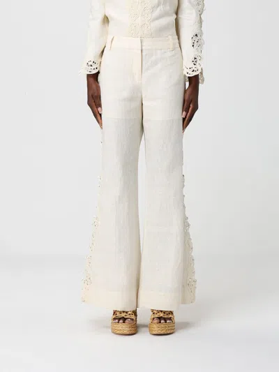 Zimmermann Pants Woman  In Neutral