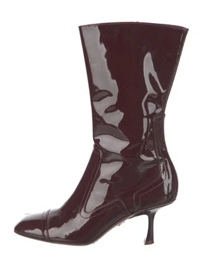Pre-owned Zimmermann Patent Leather Boots In Multi