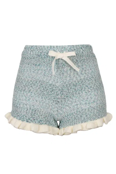 Zimmermann Patience Knit Short In Blue