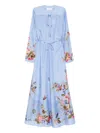 Zimmermann Patience Maxi Dress In Blue