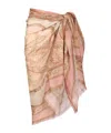 Zimmermann Pattern-printed Pareo In Brown