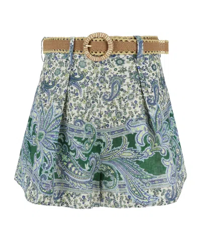 ZIMMERMANN PATTERN PRINTED SHORTS