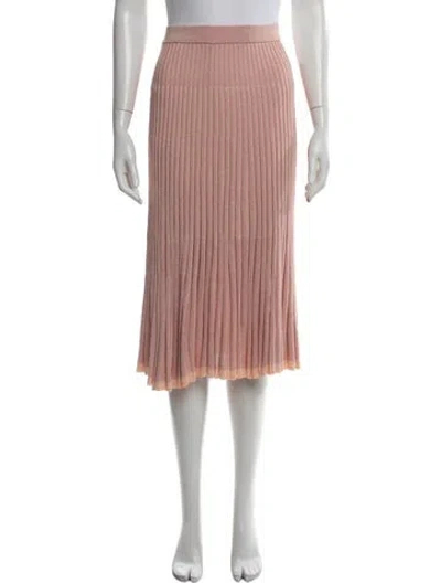 Pre-owned Zimmermann Patterned Midi Length Skirt W/ Tags