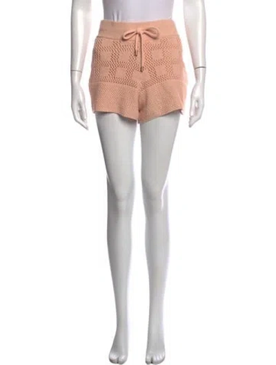 Pre-owned Zimmermann Patterned Mini Shorts In Neutrals
