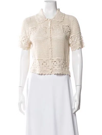 Pre-owned Zimmermann Patterned Sweater In Neutrals