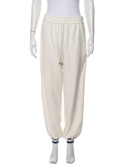 Pre-owned Zimmermann Patterned Sweatpants In Neutral