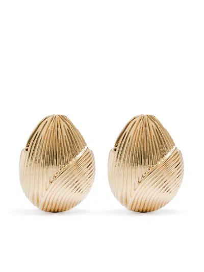 Zimmermann Mini Pebble Stud Drop Earrings In Gold