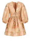 Zimmermann Drawn Illuminate Mini Dress