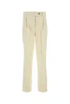 Zimmermann Pantalone Dalla Gamba Ampia Luminosity In Misto Lana Ricamata  Donna In Crmst