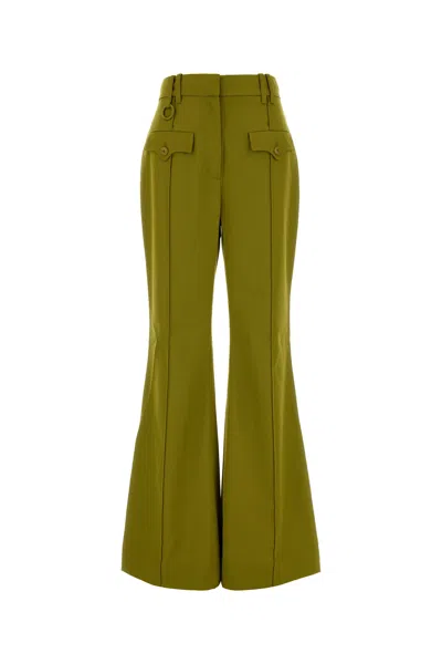 Zimmermann Pistachio Green Polyester Blend Pant