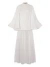 Zimmermann Rebellion Corded Gown In Neutral