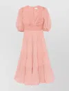Zimmermann Pleated Midi Dress