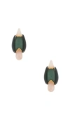 Zimmermann Plume Stud Earrings In Multi