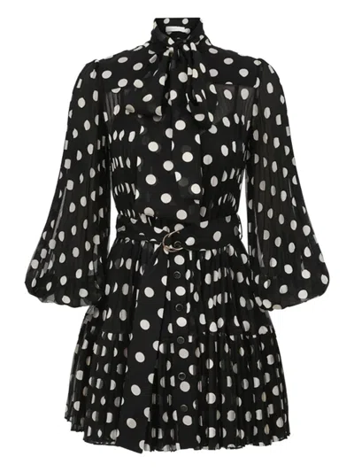Zimmermann Polka Dot-print Dress
