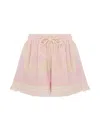 Zimmermann Pop Towelling Short In Pink
