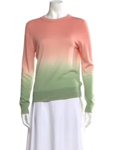 Pre-owned Zimmermann Postcard Ombre Cashmere Sweater In Pink
