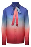 ZIMMERMANN SILK LONG SLEEVE BLOUSE