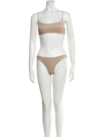 Pre-owned Zimmermann Printed Bikini