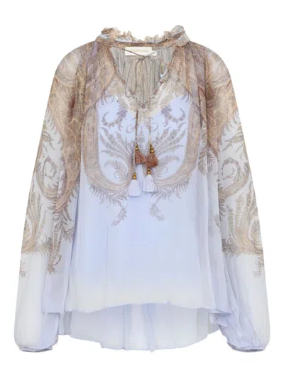 ZIMMERMANN ZIMMERMANN PRINTED BLOUSE