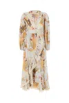 Zimmermann Printed Cotton Ascension Frill Dress In Multi