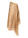 Zimmermann Printed Cotton Pareo Skirts Animalier In Brown
