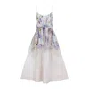 Zimmermann Printed Linen Blend Dawning Dress