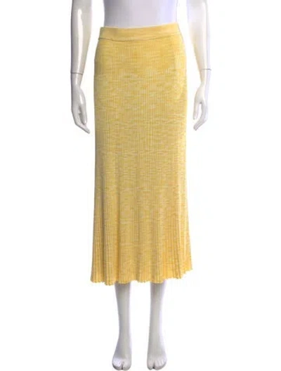 Pre-owned Zimmermann Printed Long Skirt