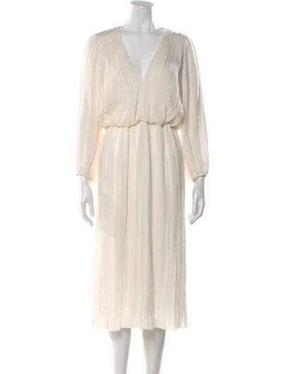 Pre-owned Zimmermann Printed Midi Length Dress In Neutral