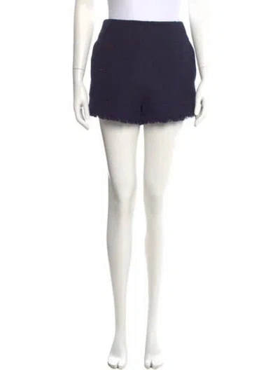 Pre-owned Zimmermann Printed Mini Shorts In Black