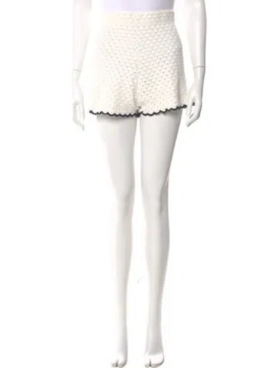 Pre-owned Zimmermann Printed Mini Shorts In Neutral
