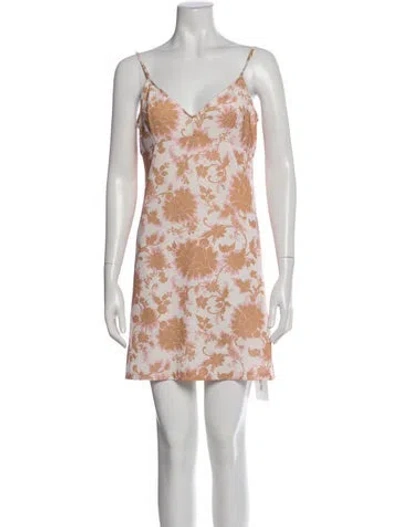Pre-owned Zimmermann Printed Nightgown In Neutral