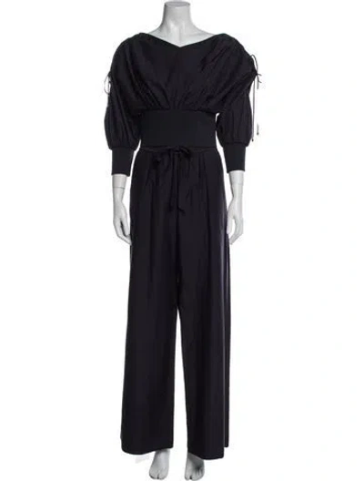 Pre-owned Zimmermann Printed Pant Set In Blue