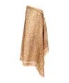 Zimmermann Printed Cotton Pareo Skirts Animalier In Brown