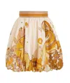 Zimmermann Printed Pattern Skirt In White